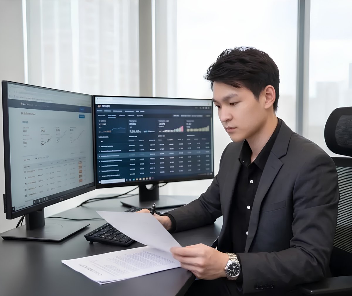 Jamus Lee analyzing property data