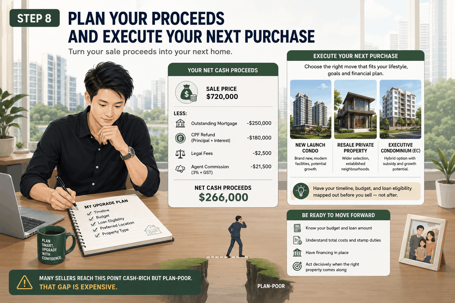 Step 8 Planning your next purchase