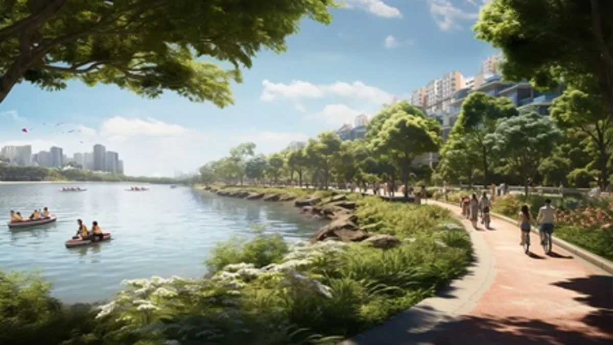 East Coast Park Singapore with waterfront views, cycling paths, and recreational facilities for families and active residents