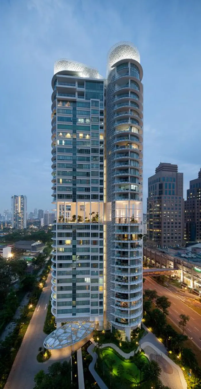 New and resale condominium towers in Singapore