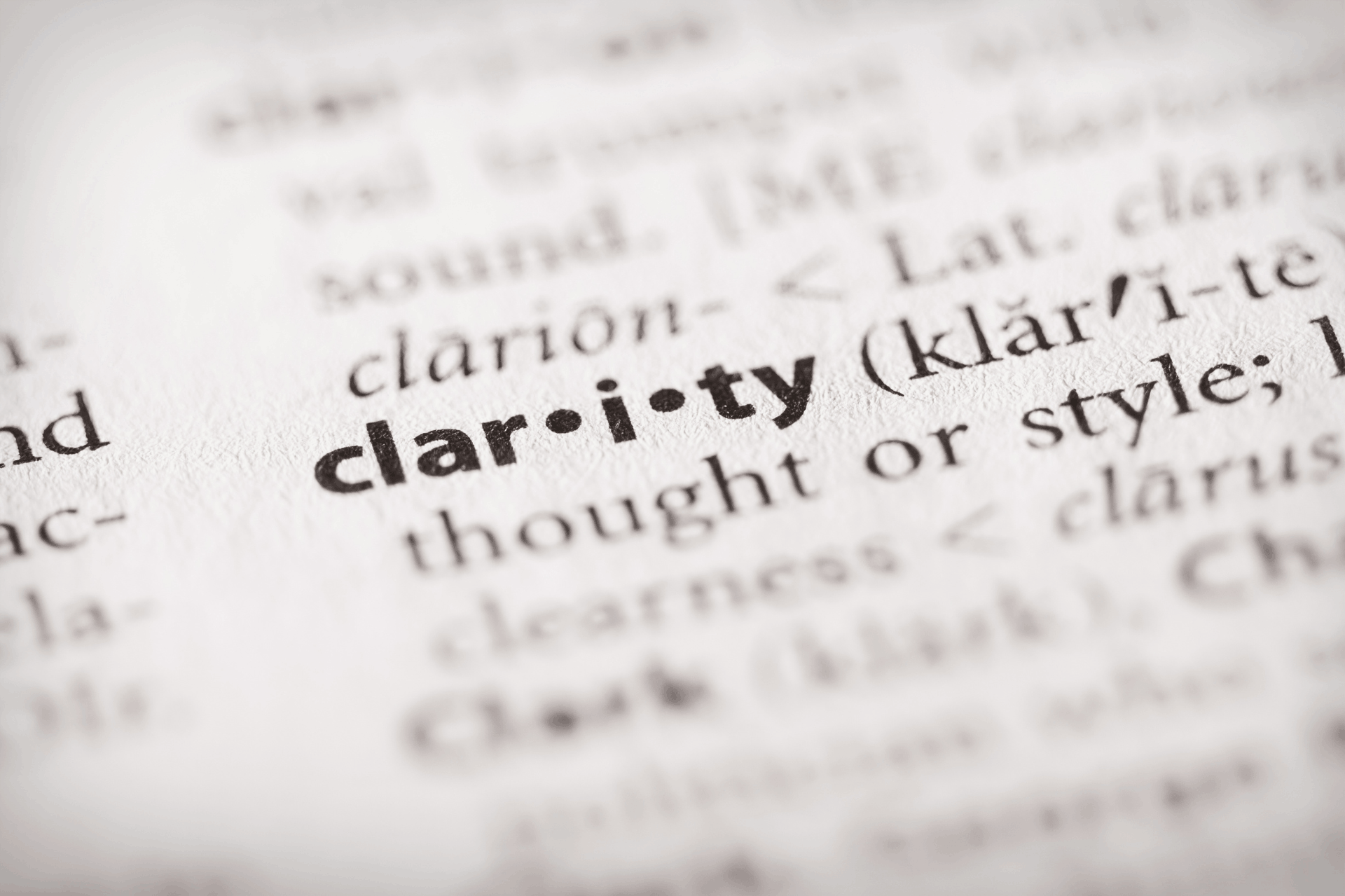 Clarity