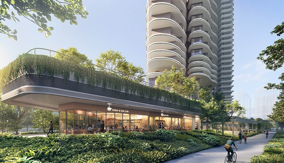 Lucerne Grand amenities including swimming pool, landscaping, and recreational facilities