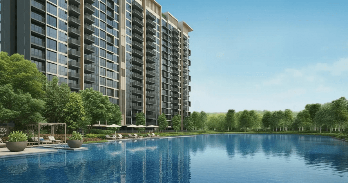 Lucerne Grand swimming pool and recreational amenities with modern design