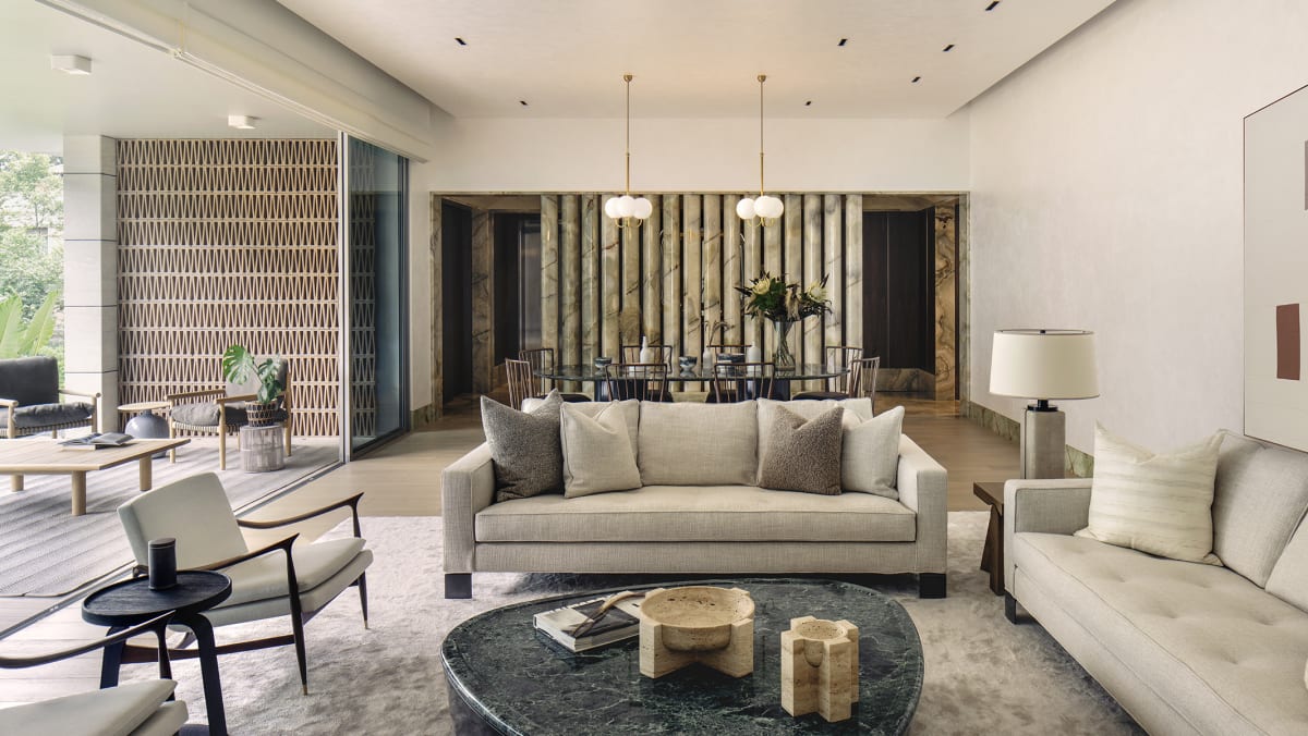 Modern luxury condo interior — Representative of CCR prestige
