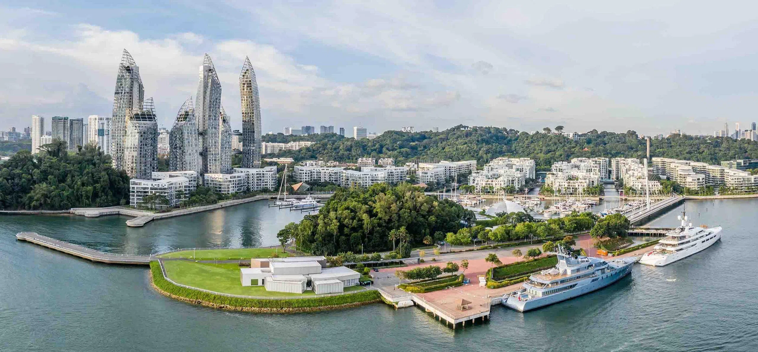 Marina view from The Island Residence