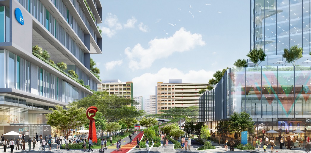 Artist Impression of Woodlands North Coast Waterfront Development