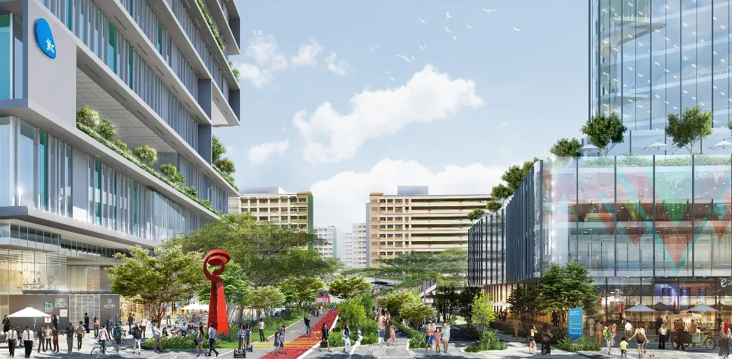 Artist Impression of Woodlands North Coast Waterfront Development