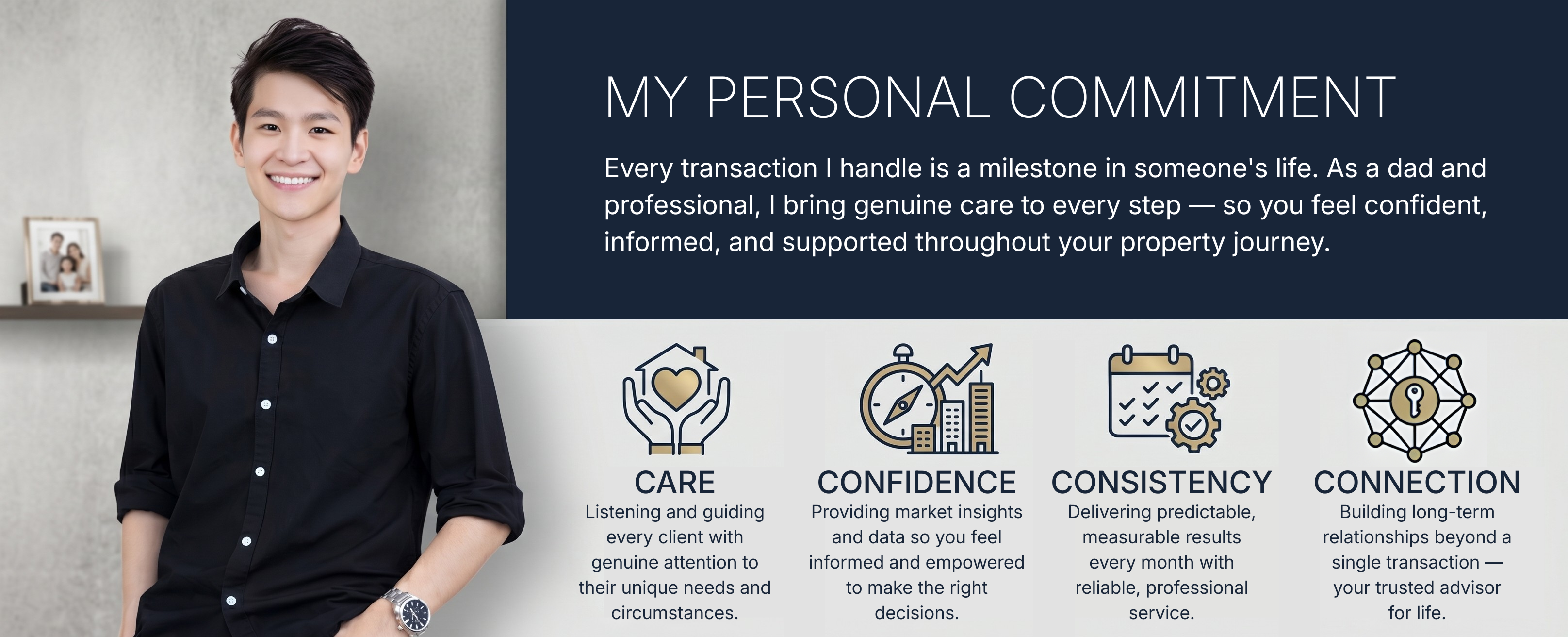 Jamus Lee's personal commitment to every property client in Singapore
